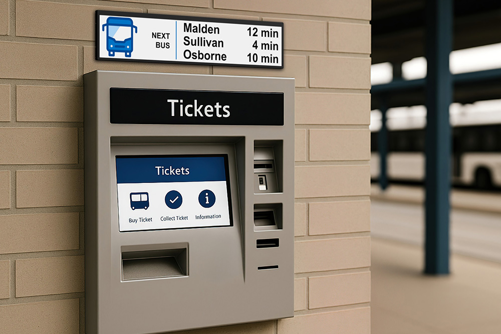 faytech strip-type display transport