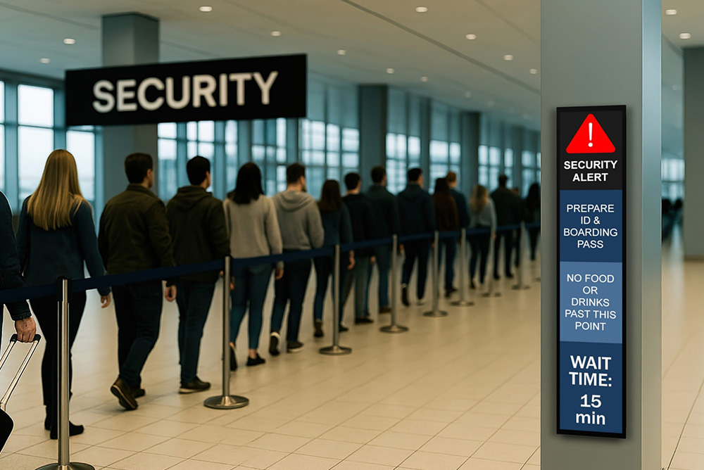 faytech Strip-Type display verticaal en horizontaal