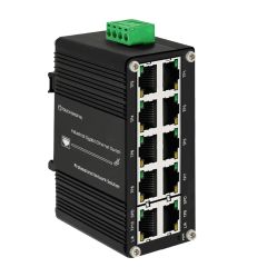 Touch-Shop Mini Industrial  switch 10 Port liggend 