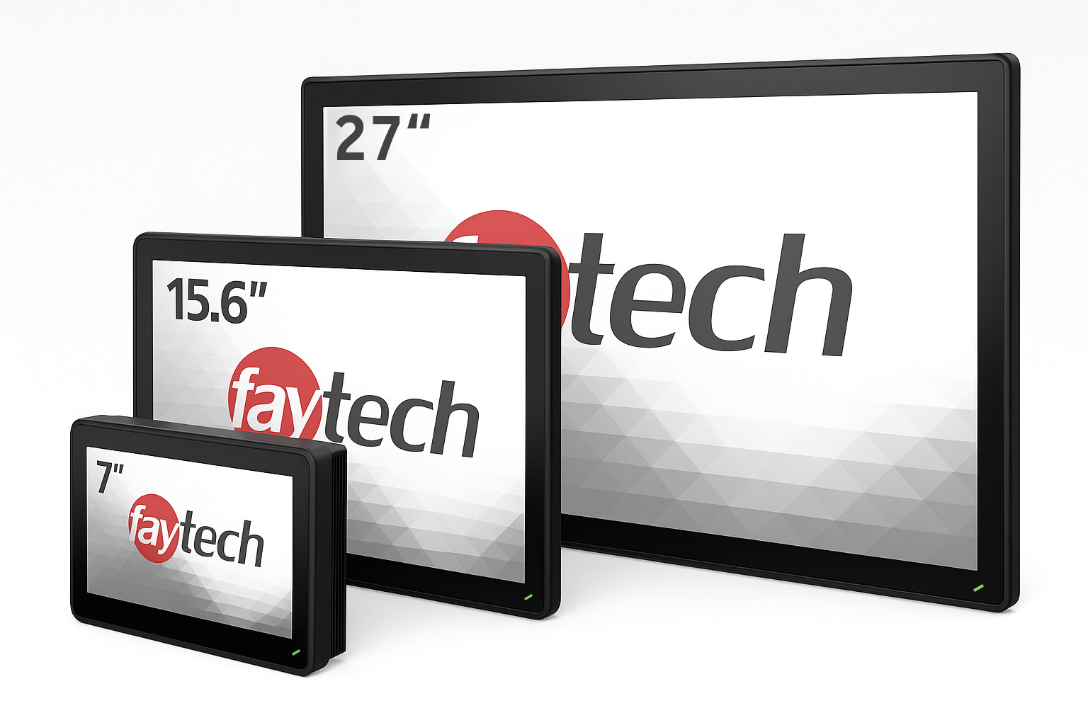 Rubber frame touch monitoren | faytech Nederland